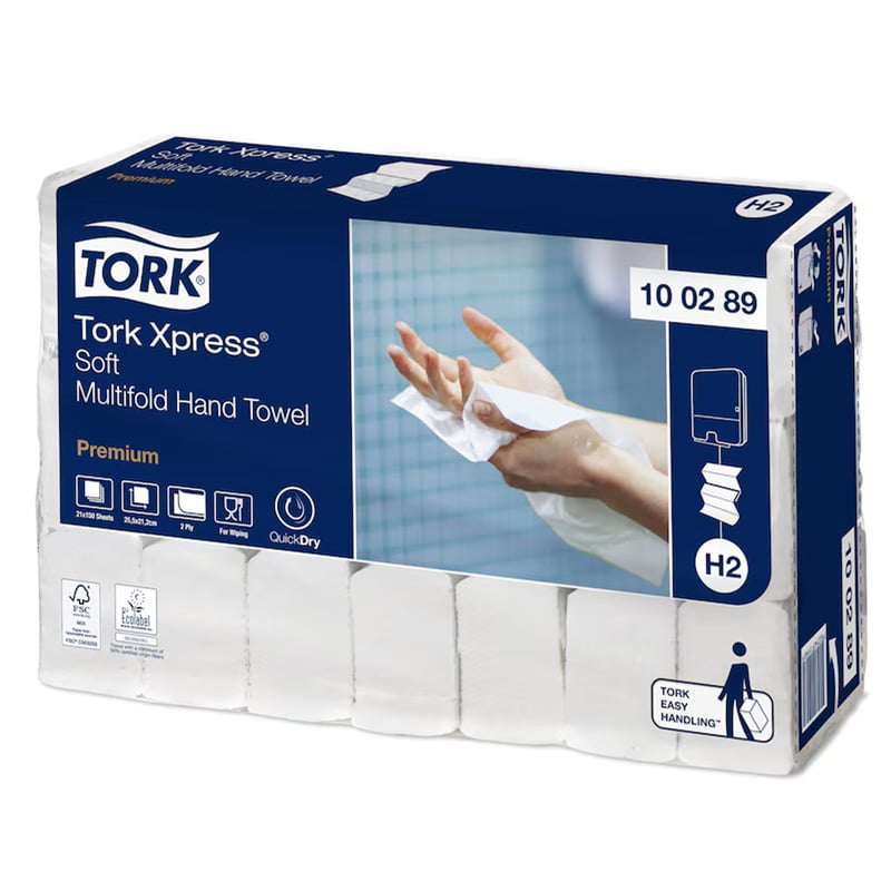 Tork Håndkle Xpress multifold Premium, H2 - 2