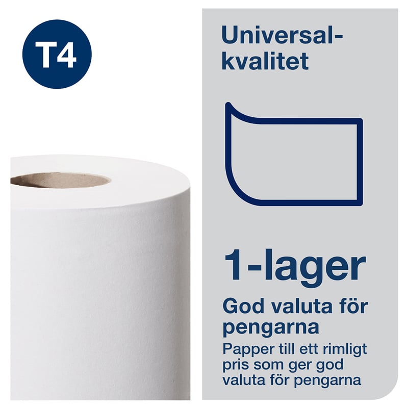 Tork Toalettpapir Universal – 1-lags T4 - 2