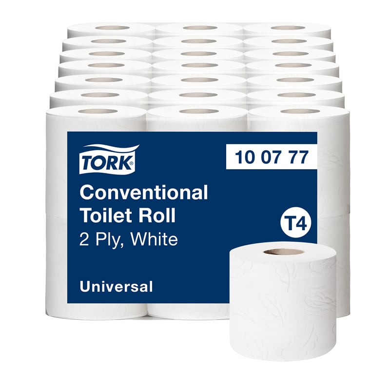 Tork Toalettpapir Universal – 2-lags T4 - 1