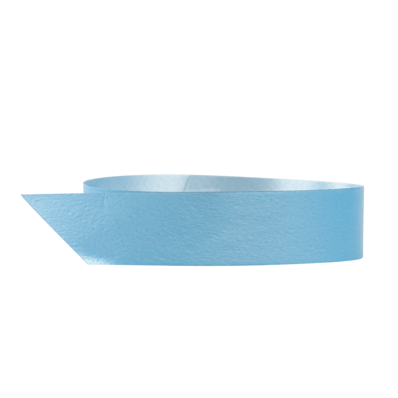 Polyband matt metallic lyseblå - 1