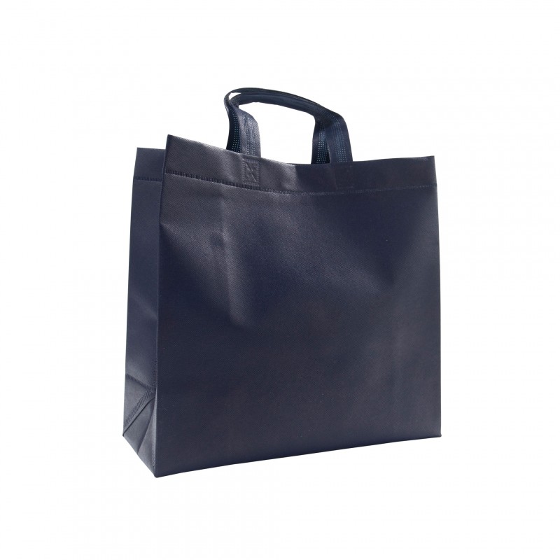 Bærenett shopper non-woven blå
