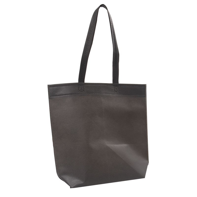 Bærenett basket non-woven grå