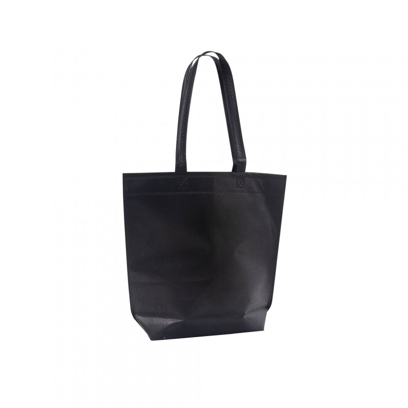 Bærepose basket non-woven sort