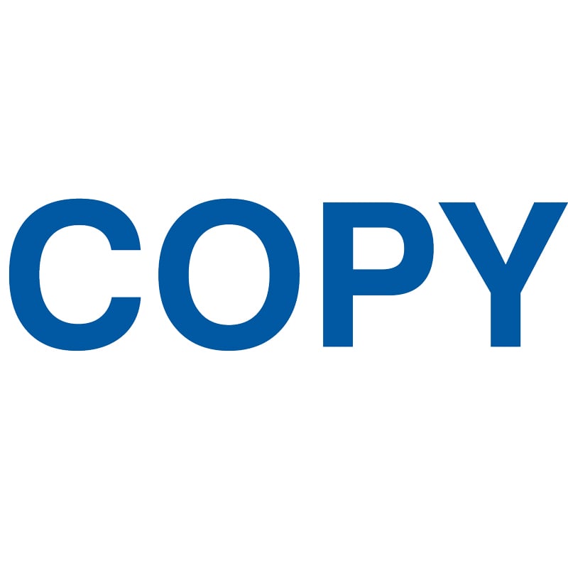 Stempel "COPY" - 1