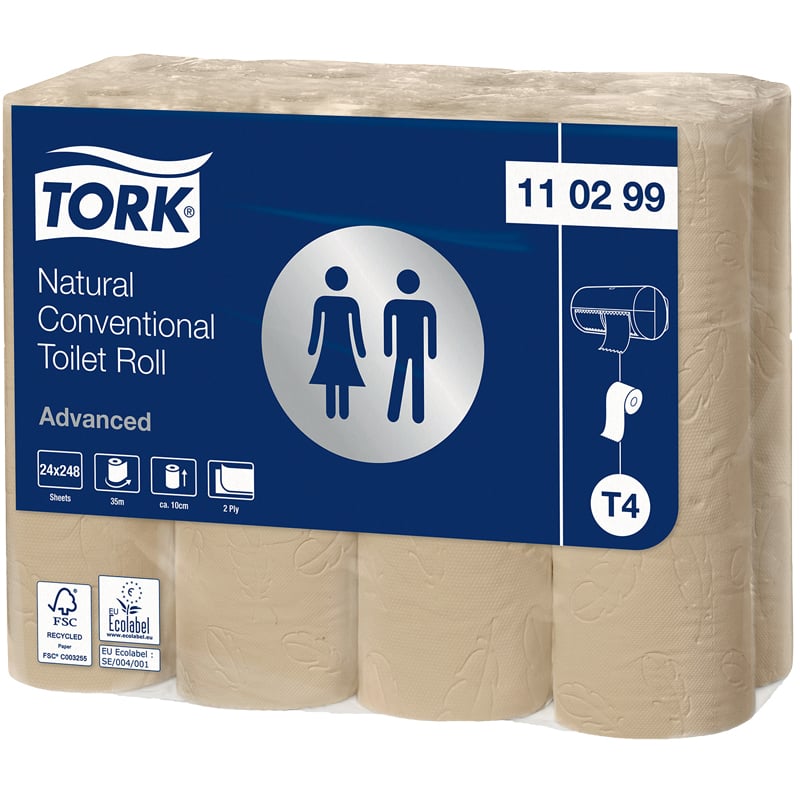Tork Toalettpapir Advanced Natur T4 - 1