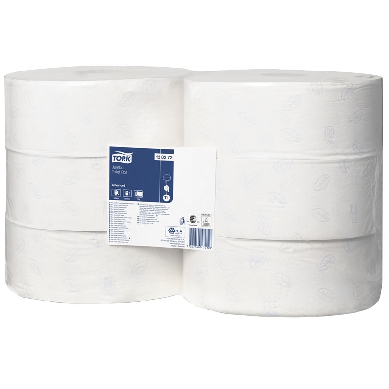 Tork Toalettpapir Advanced Jumbo 2-lags T1 - 1