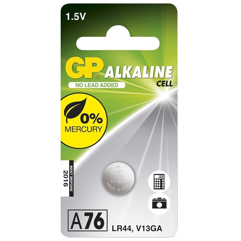 Batteri Knappcelle LR44 - 1