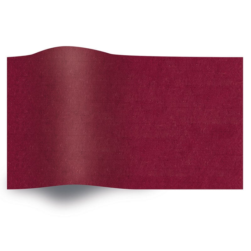 Silkepapir ensfarget Cabernet - 1
