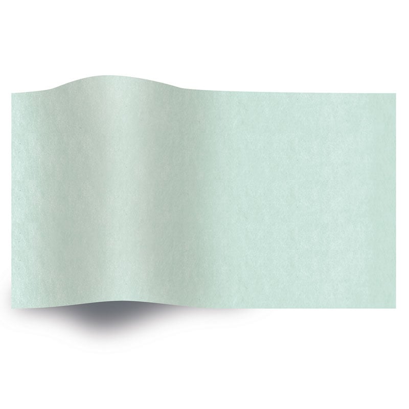 Silkepapir ensfarget Mint - 1