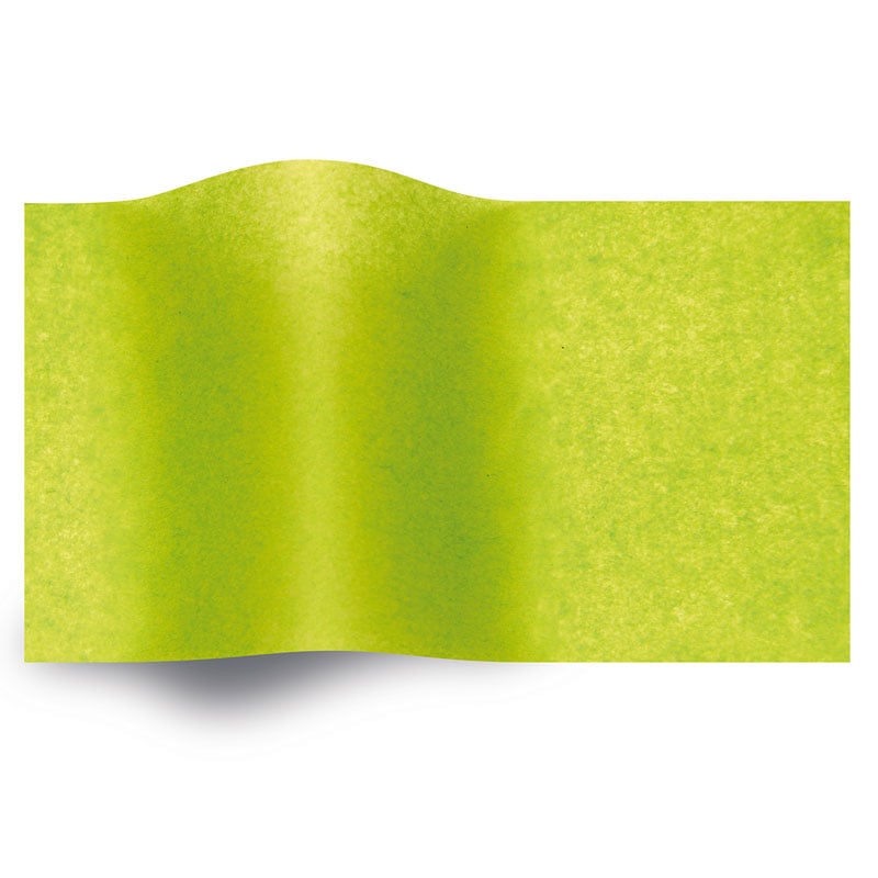 Silkepapir vokset Lime - 1