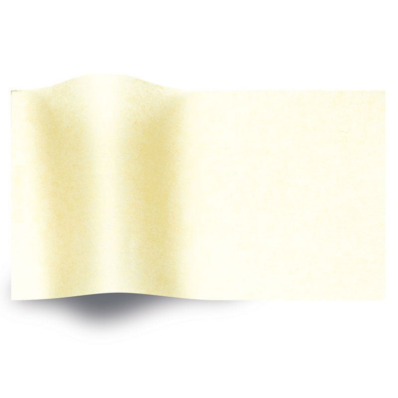 Silkepapir vokset Khaki Beige - 1