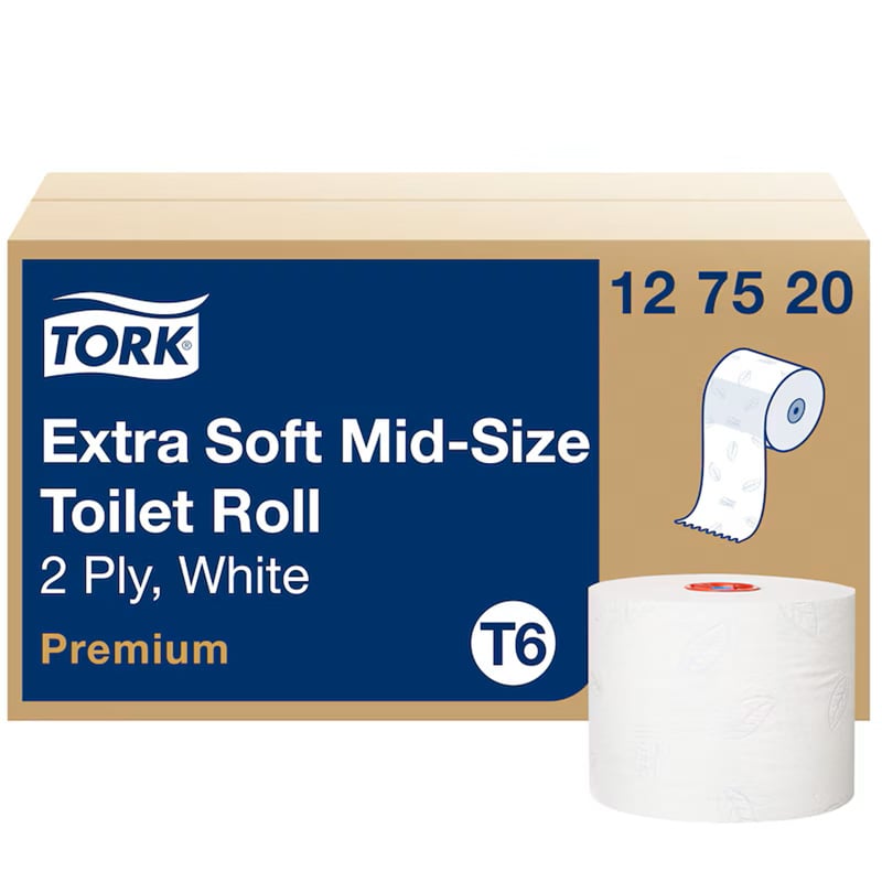 Tork Toalettpapir Mid-size Premium, T6 - 1