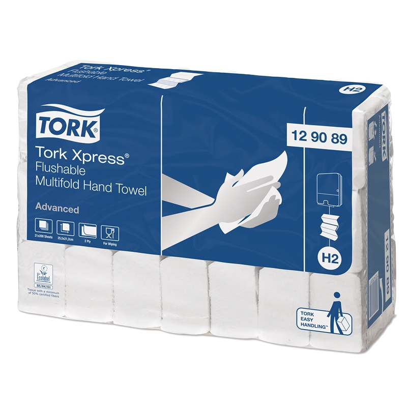Tork Håndkle Advanced Xpress Spylebar H2 - 1