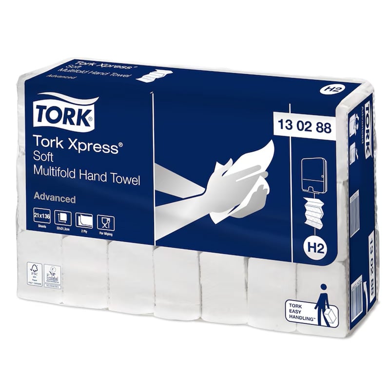 Tork Håndkle Xpress multifold Advanced, H2 - 2