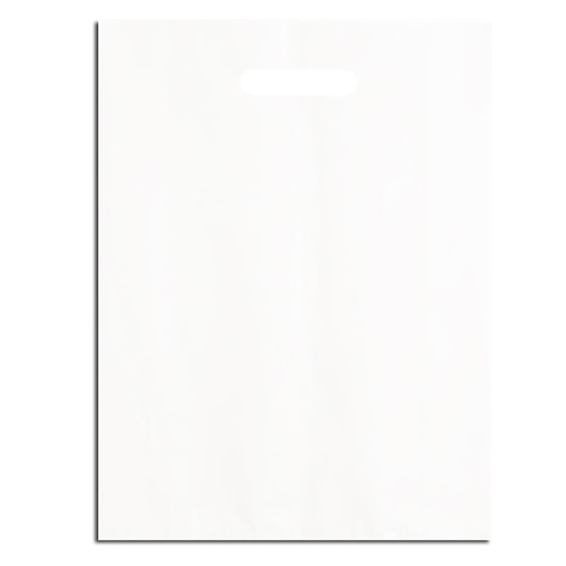 Plastpose hvit - 1