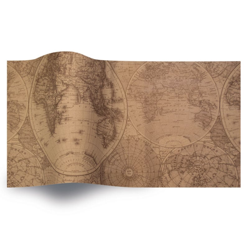 Silkepapir Olde World - 1