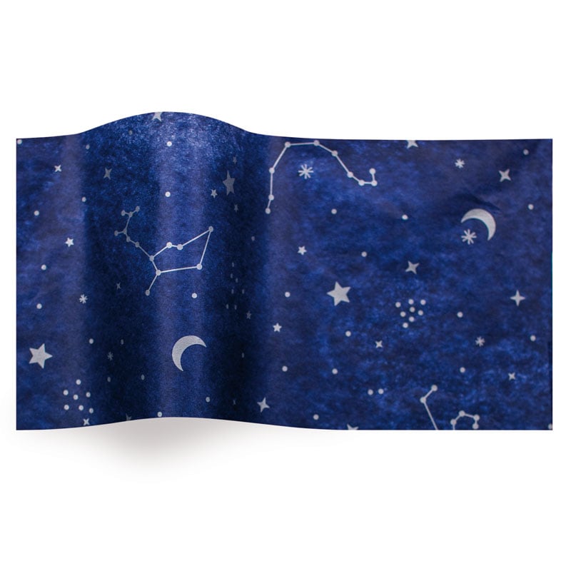 Silkepapir Night Sky - 1