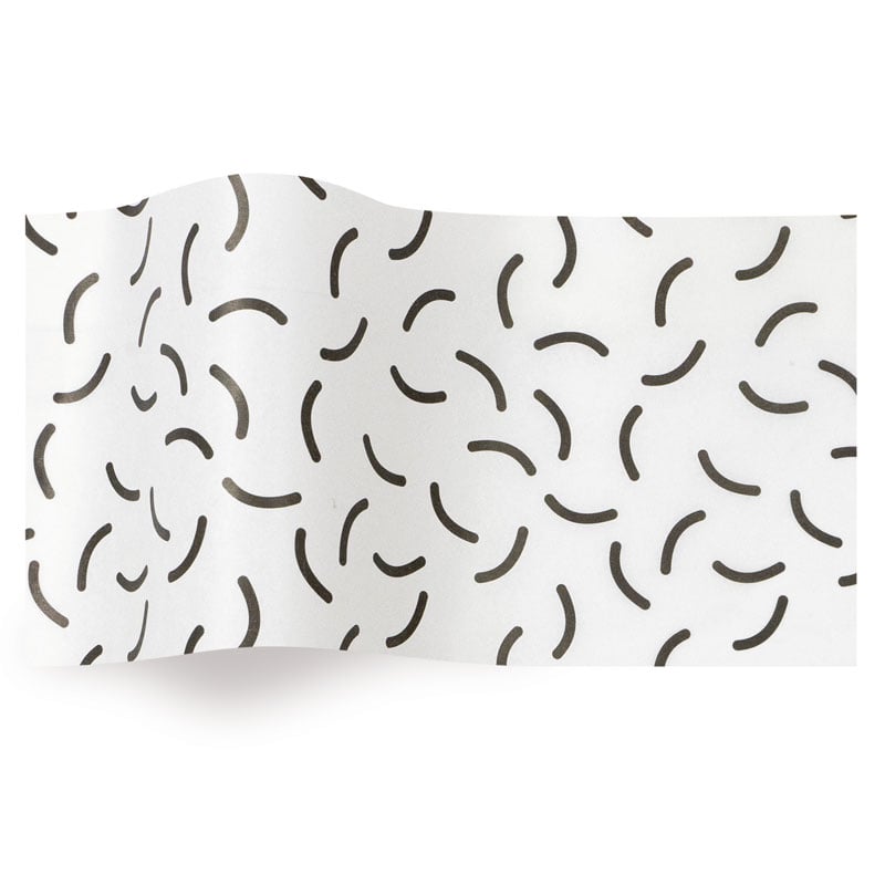 Silkepapir Squiggles - 1