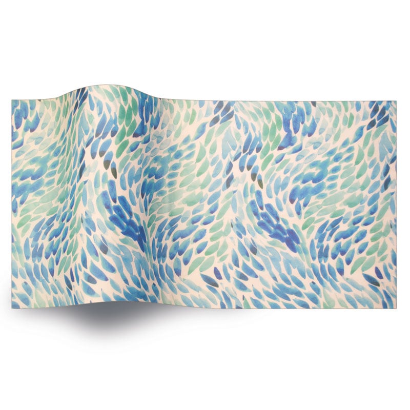Silkepapir Sea Glass - 1