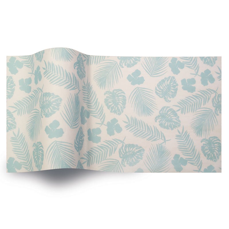 Silkepapir Tropical Mist - 1