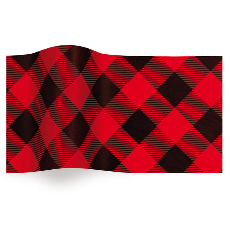 Silkepapir Buffalo Plaid - 1