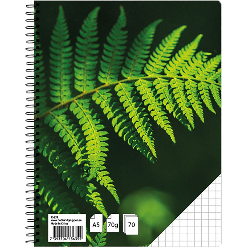Spiralhefte Green Leaf - 5