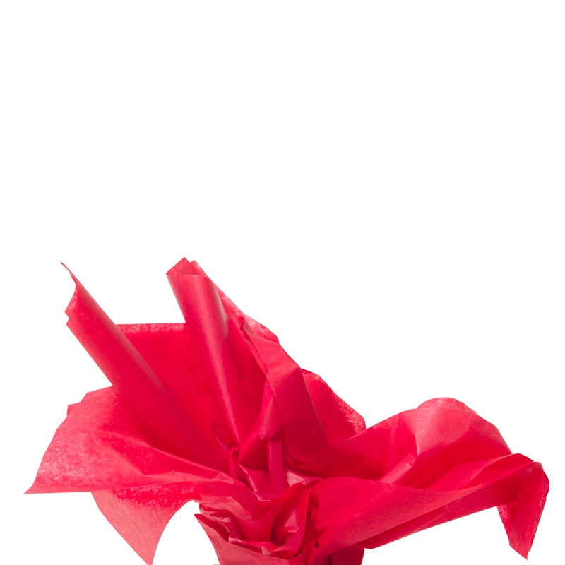 Farget silkepapir kirsebær - 1