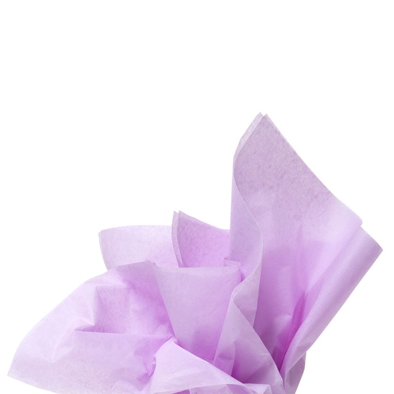 Farget silkepapir lyse lilla - 1