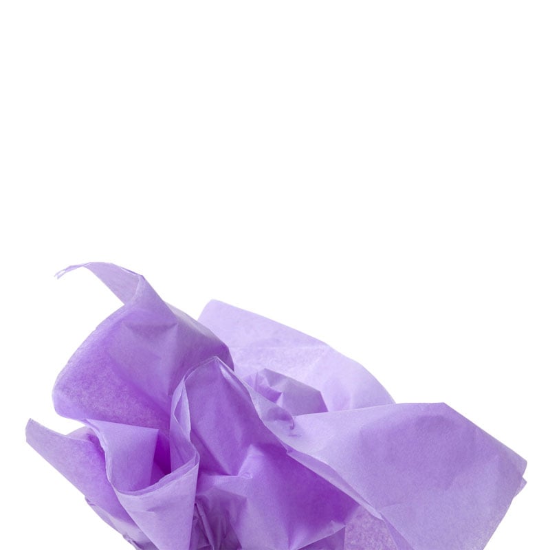 Farget silkespapir lavendel - 1
