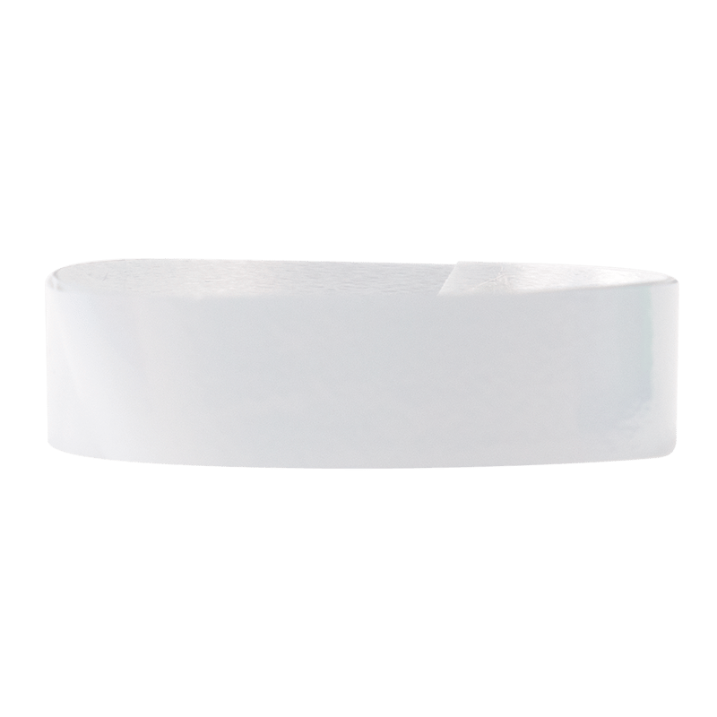 Polyband matt metallic hvit - 1