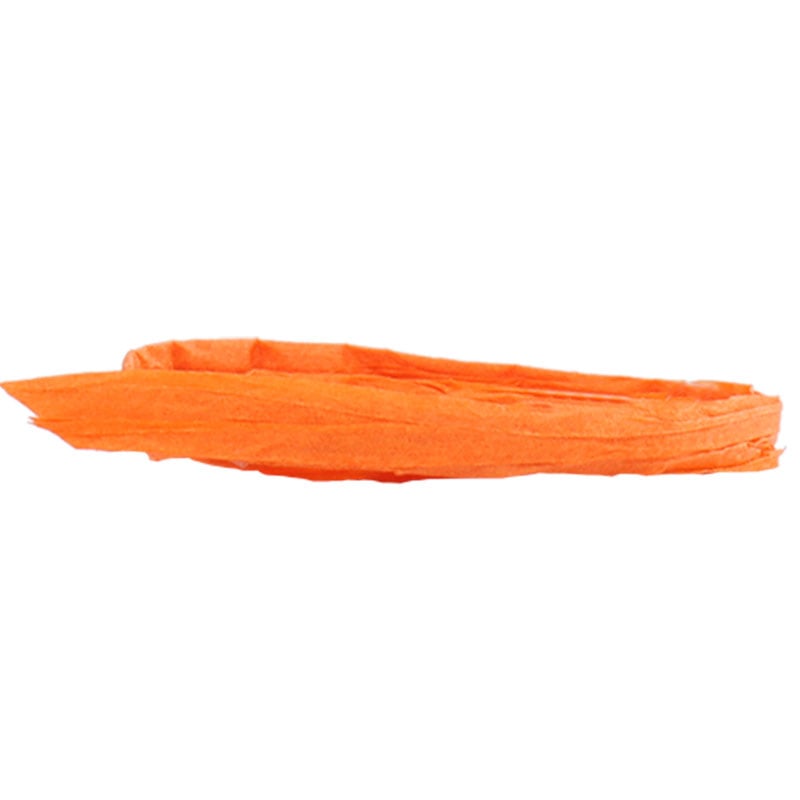 Papirbånd raffia oransje - 1