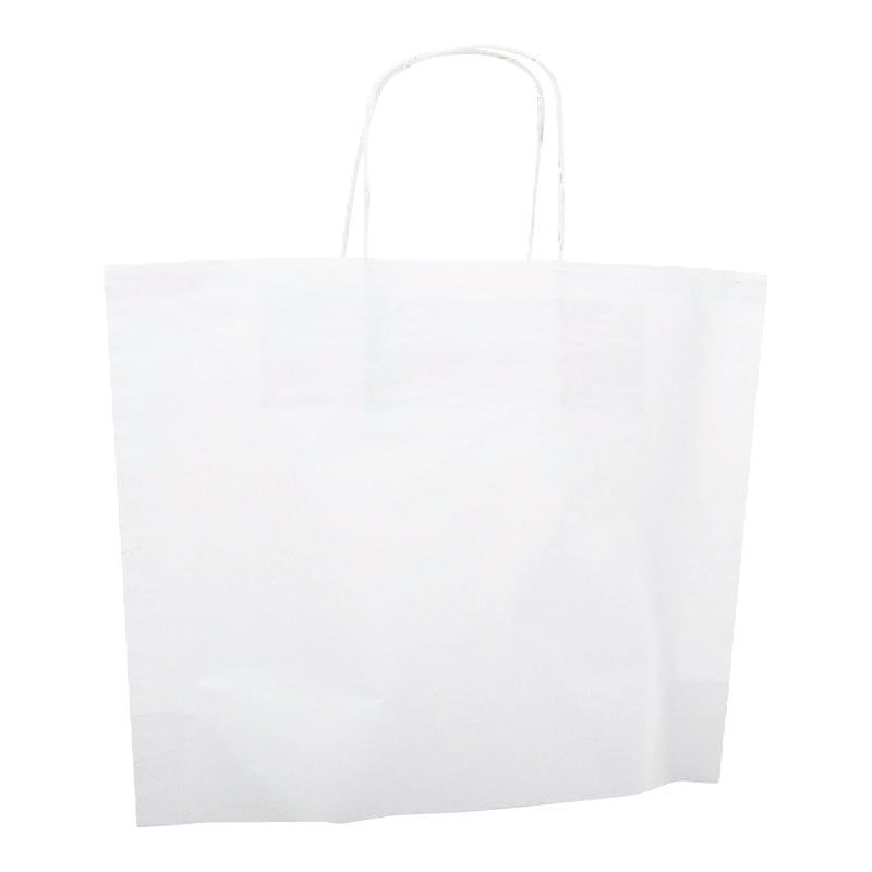 Papirpose Pouch hvit - 1