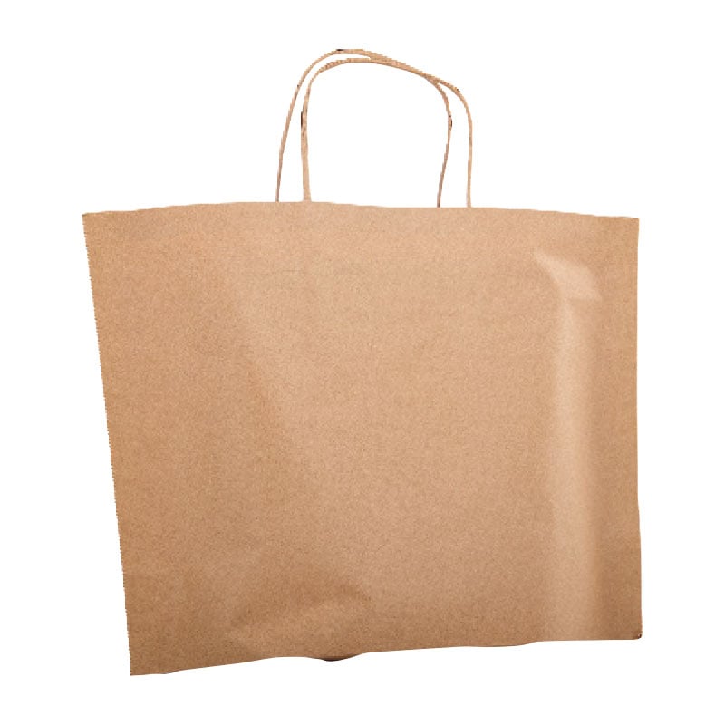Papirpose Pouch natur resirkulert papir - 1