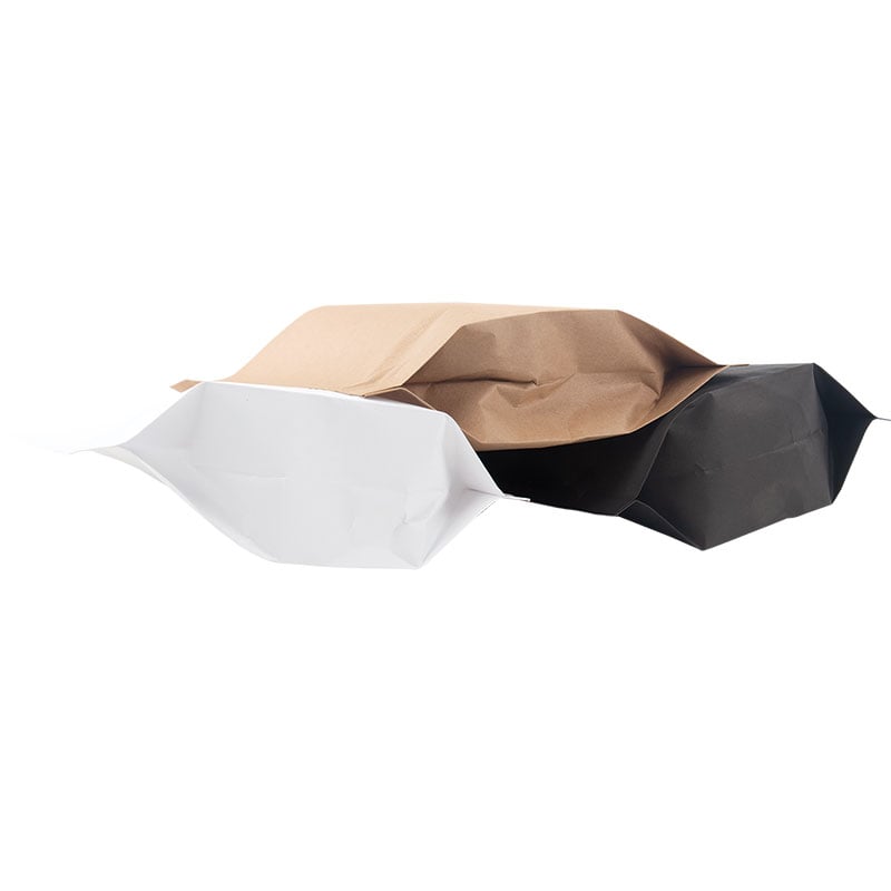 Papirpose Pouch natur resirkulert papir - 4