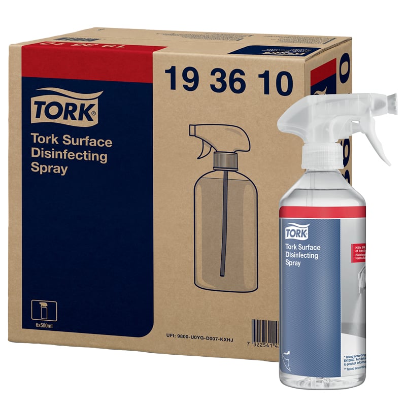 Tork Spray Overflatedesinfeksjon - 1