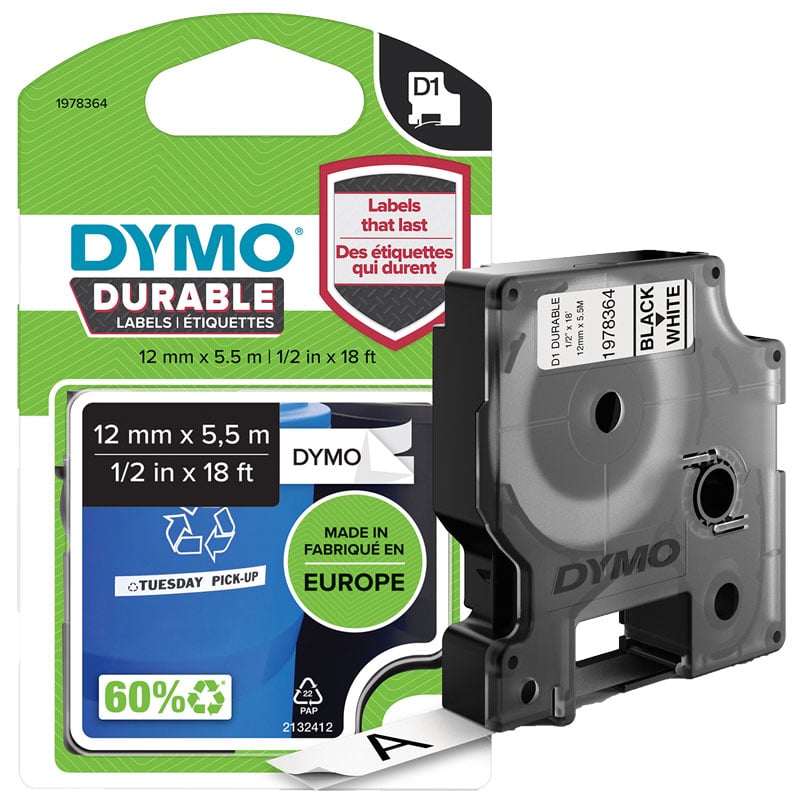 Merkebånd DYMO D1 Durable - 2