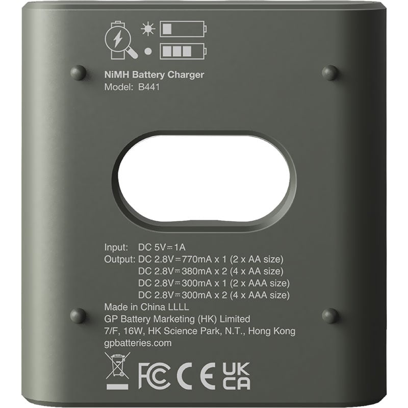 Batterilader GP B411 - 4