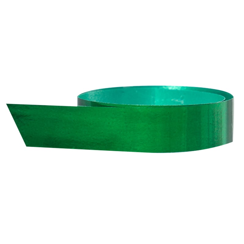 Polybånd metallic grønn - 2