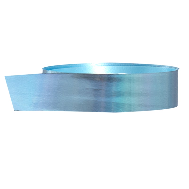 Gavebånd metallic lys. himmelblå - 1