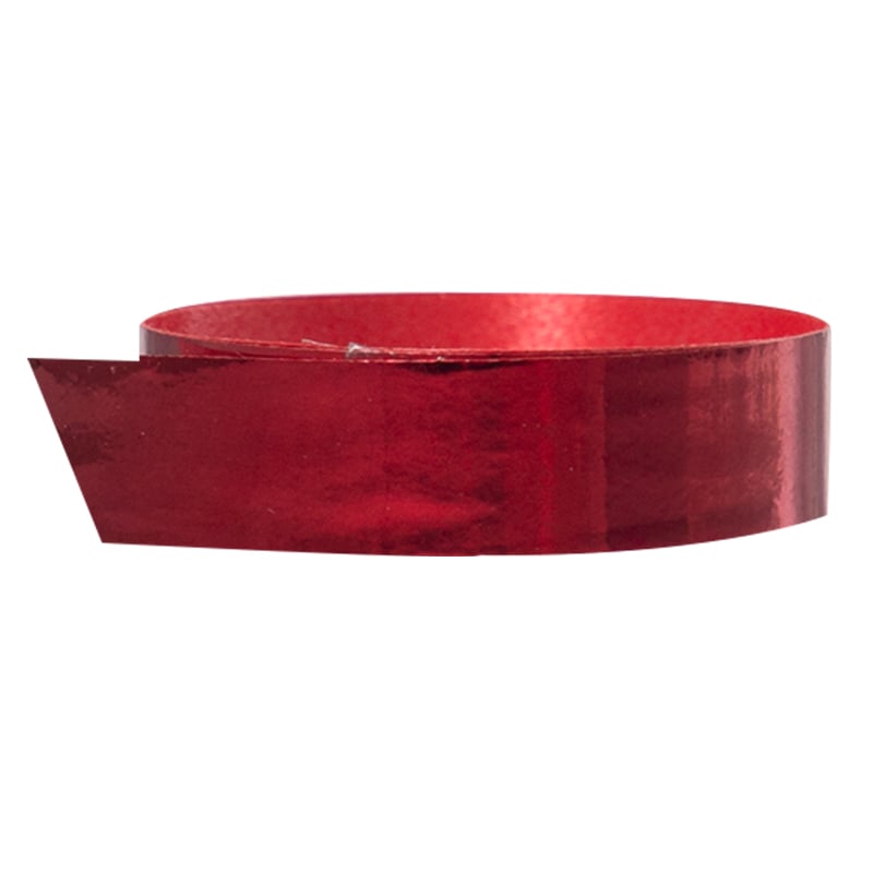 Gavebånd metallic rød - 1