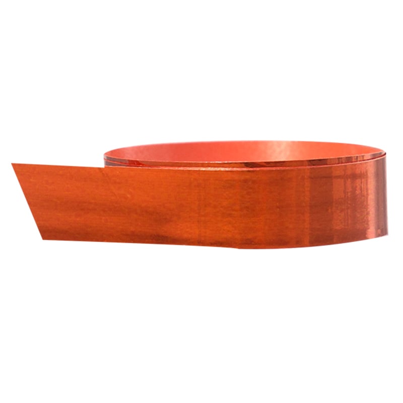 Gavebånd metallic mandarin - 1