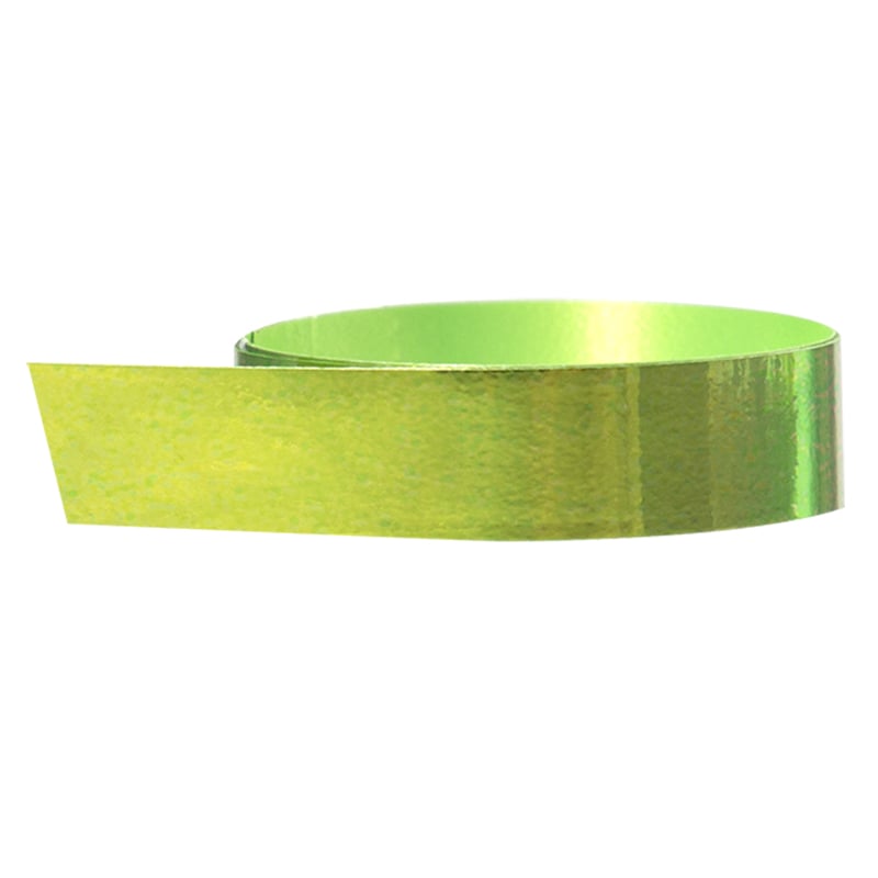 Gavebånd metallic lime - 1