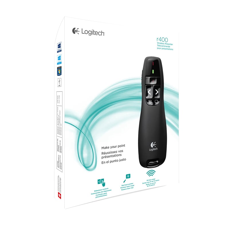 Logitech Trådløs Presentatør R400 - 3