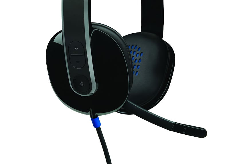 Logitech H540 Hodetelefoner - USB - 3