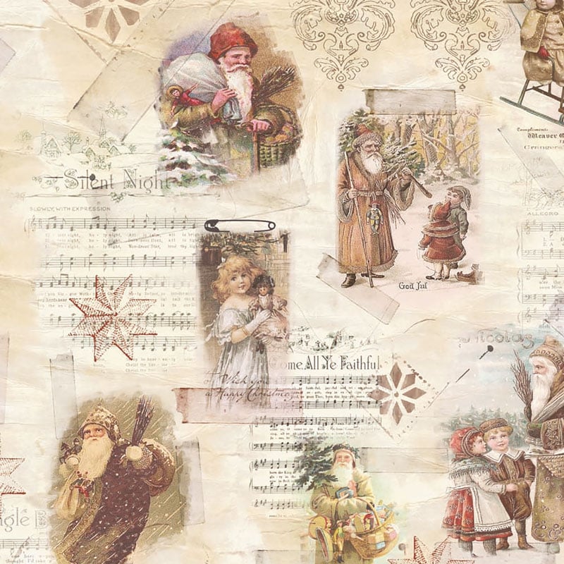 Julepapir Silent Night - 1