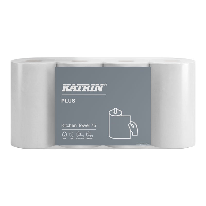 KATRIN Husholdningspapir Plus 75, 2-lags - 1