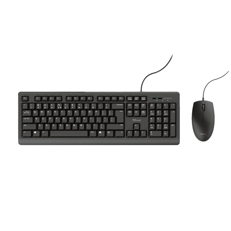 Tastatur og mus Trust TKM-250 - 2