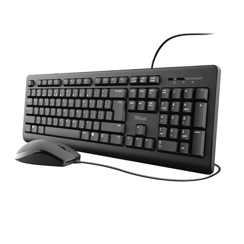 Tastatur og mus Trust TKM-250 - 1