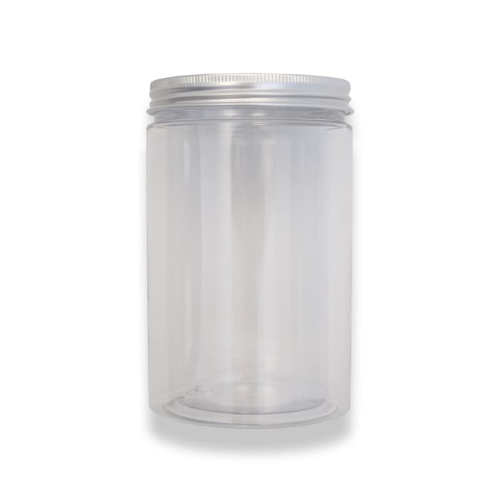 Plastboks med aluminiumlokk - 1