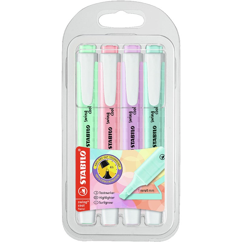 Stabilo Swing Cool Overstrykningspenn Pastell - 3